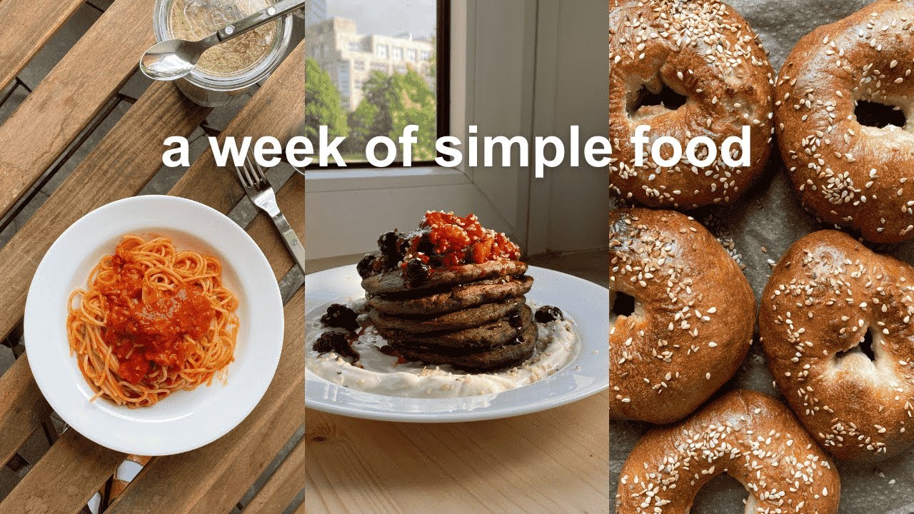 what i eat in a week at home | simple & delicious meals