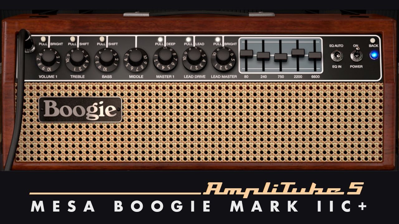 AmpliTube 'Mesa Boogie 2' - Mark IIC+