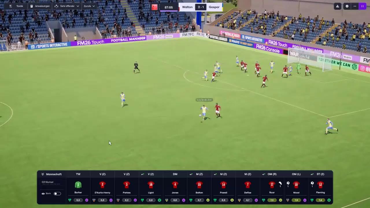 (Live)Walton and Hersham FC road to Glory FM26 Part 1