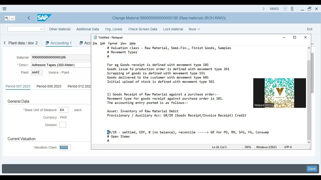 Integrating SAP Finance & Materials Management: Part 1 | VAUSNET Expert Lecture