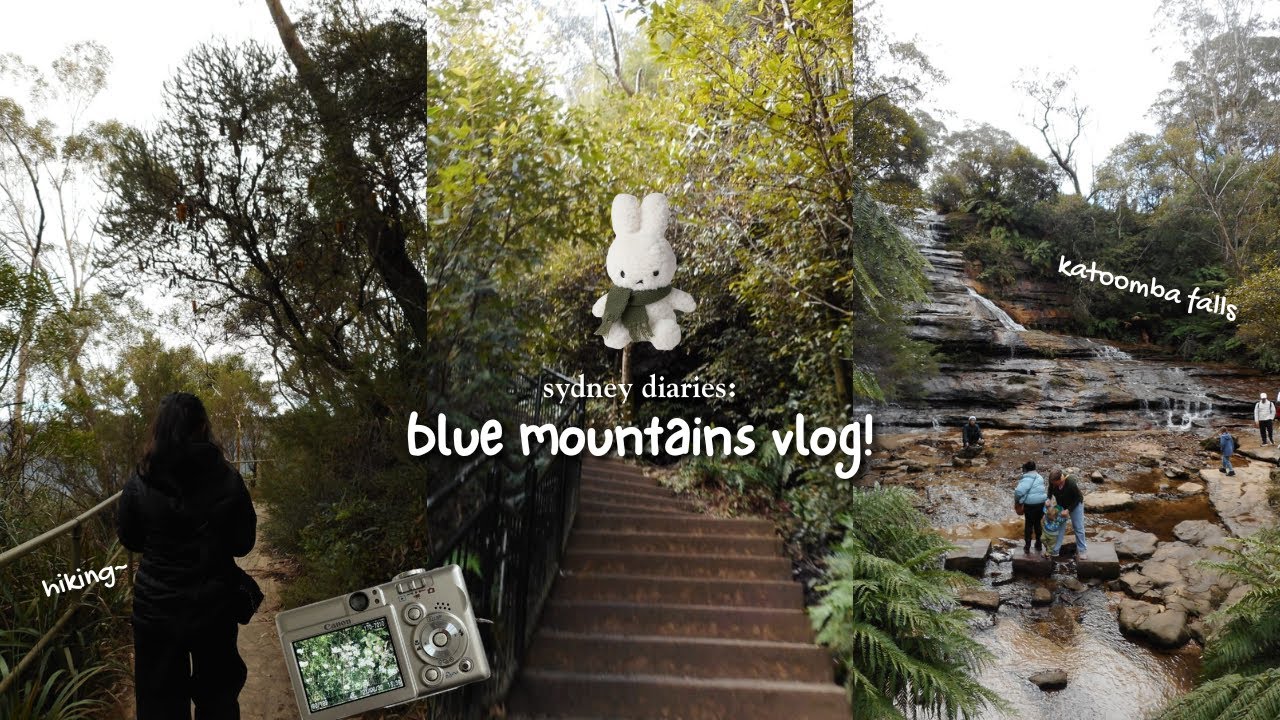 sydney diaries; blue mountains vlog! ☃️❄️ | hiking, hot chocolate