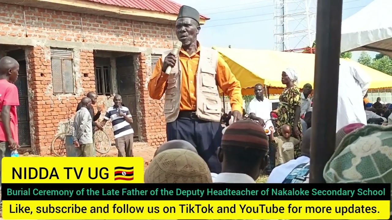 Burial Ceremony of the Late Father of the Deputy Headteacher of Nakaloke Secondary School
