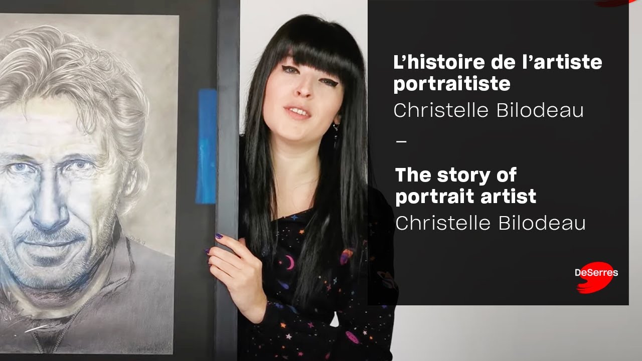 Rencontrez Christelle Bilodeau, une portraitiste de la r&eacute;gion de Qu&eacute;bec !