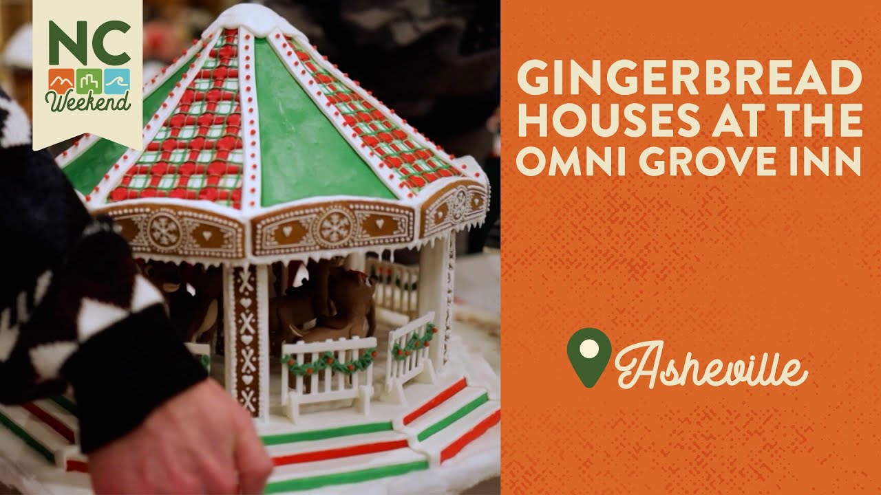 Gingerbread Houses at the Omni Grove Park Inn - Asheville, NC | North Carolina Weekend
