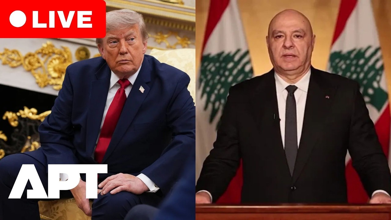 LIVE | Lebanese President Joseph Aoun Visits White House After Israel Deal | APT