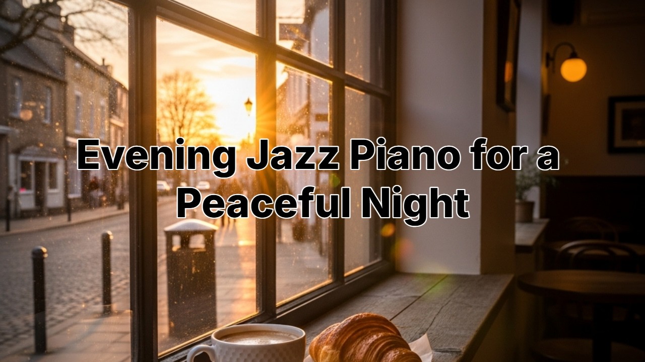 Unwind with Soothing Evening Jazz Piano for a Peaceful Night