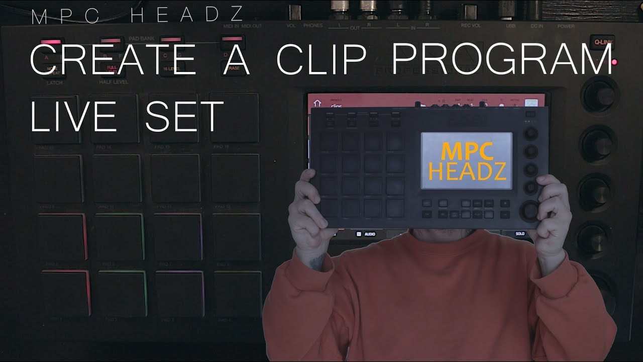 Akai MPC: запись и редактирование клипов — создание живого выступления на MPC — обучающие материа...