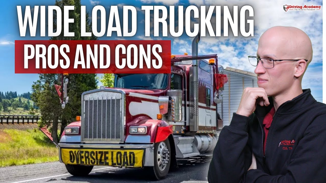 WIDE-LOAD TRUCK DRIVING | DOES DRIVING OVERSIZED LOADS PAY MORE?!