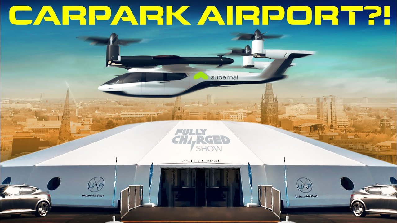 The World's FIRST Vertical Airport for Flying Cars!