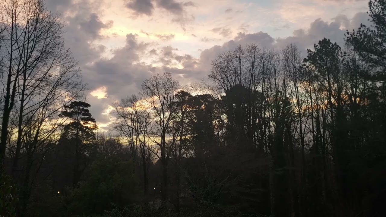 Mar 6, 2026 Early morning clouds.  Beautiful. Calming. Relaxing.