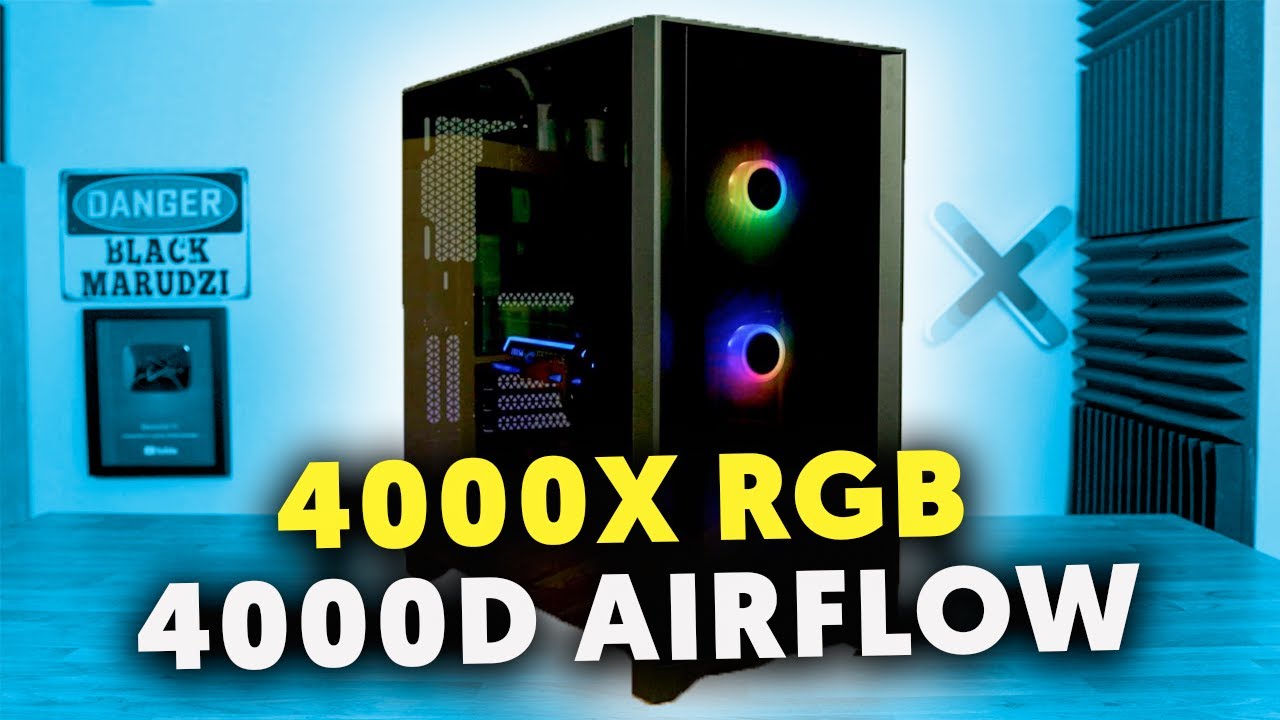Corsair iCue 4000X RGB i 4000D Airflow / TEST dw&oacute;ch ciekawych skrzynek!