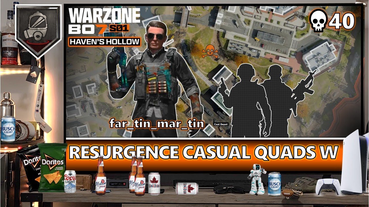 Resurgence casual W 40 kills team D20260129 coal depot finish