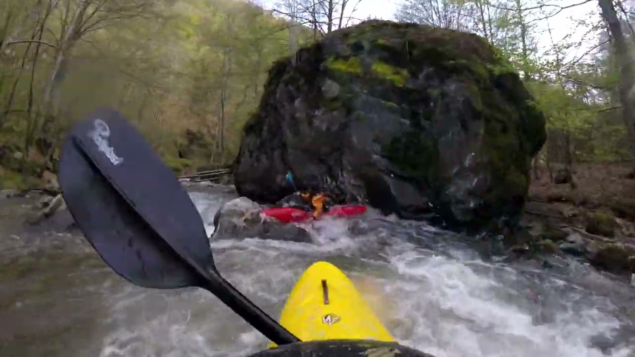 First descent on Izvoru creek