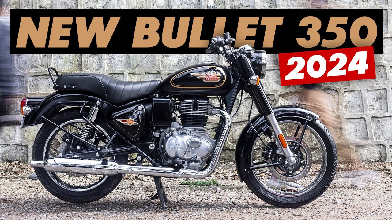 Анонсирована новая модель Royal-Enfield Bullet 350 2024 года: все, что вам нужно знать!