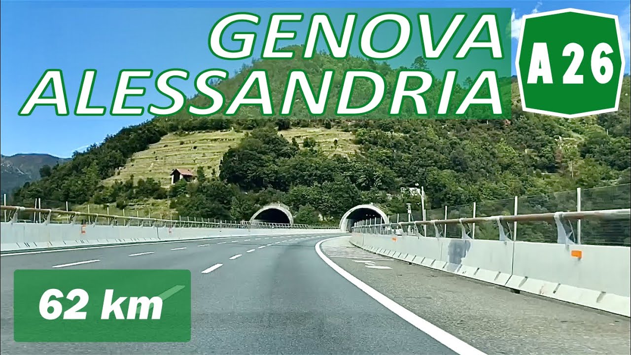 A26 | GENOVA - ALESSANDRIA | Autostrada dei Trafori