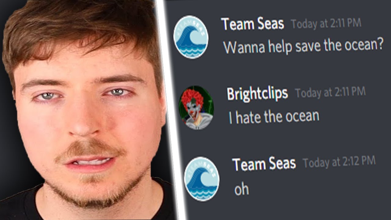 TROLLING A MRBEAST TEAM SEAS SCAMMER ON DISCORD! #TeamSeas