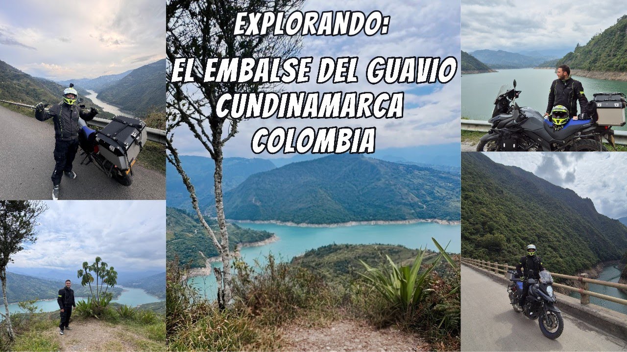 UNA DE LAS RUTAS MÁS HERMOSAS DE COLOMBIA MUY CERCA DE BOGOTA | REPRESA DEL GUAVIO EN MOTO