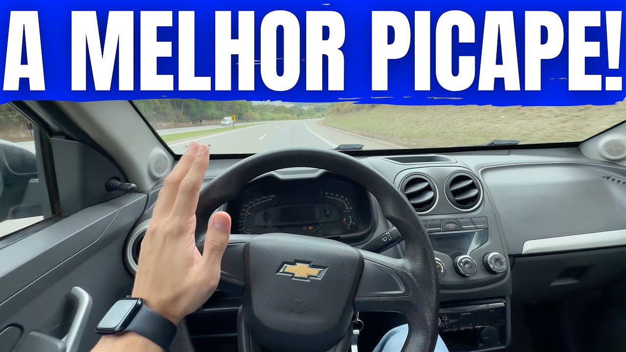 TESTE DRIVE CHEVROLET MONTANA LS 1.4 FLEX 2020! DESEMPENHO E CONSUMO! É MELHOR QUE STRADA?