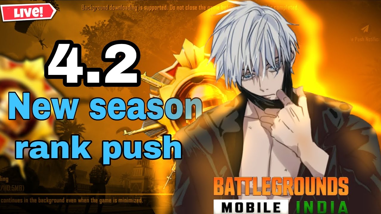 BGMI 4.2 Update New Season Rank Push 🔥 Real Skill Test | No Hacker ❌ | MR ARUN YT