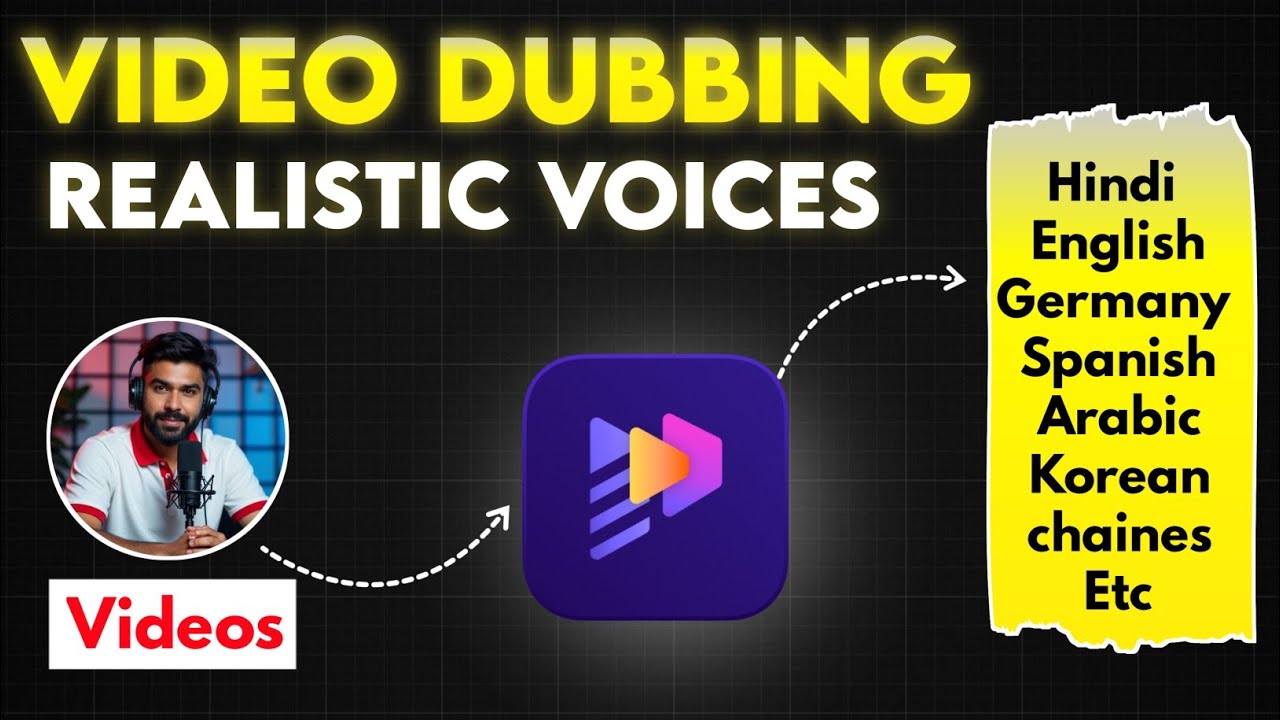 AI Dubbing | More Than 40+ Languages - Monetizable Ultra Realistic Voice