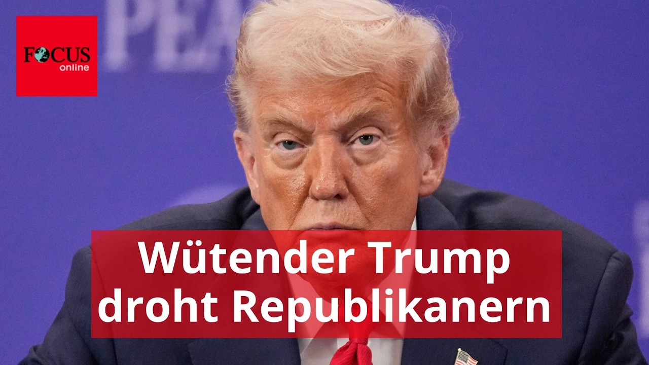 Wütender Trump droht mit 