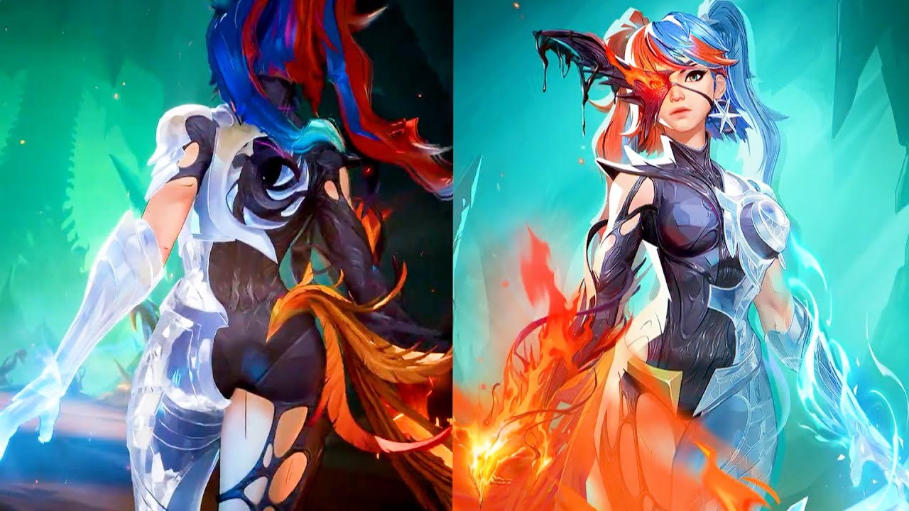 THIS LUNA SNOW SKIN IS FIRE!