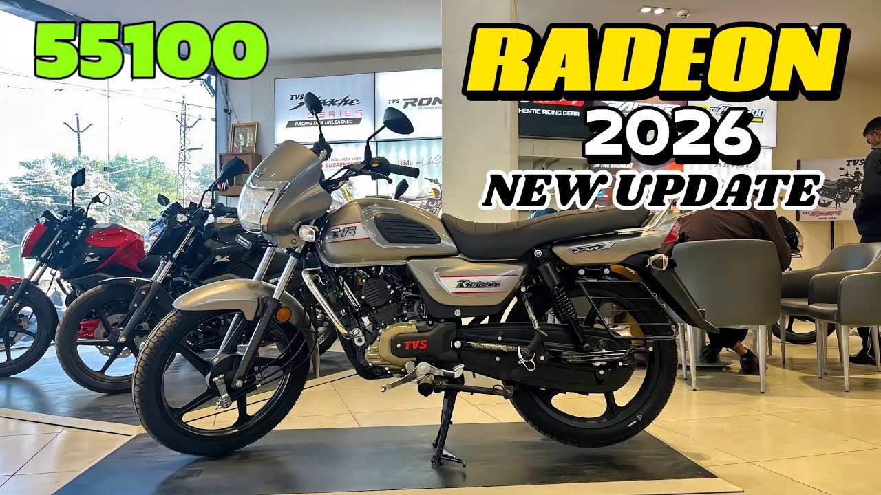 TVS Radeon Base Model With Latest Updates 2026 Review 🔥 | RSB Automobile 