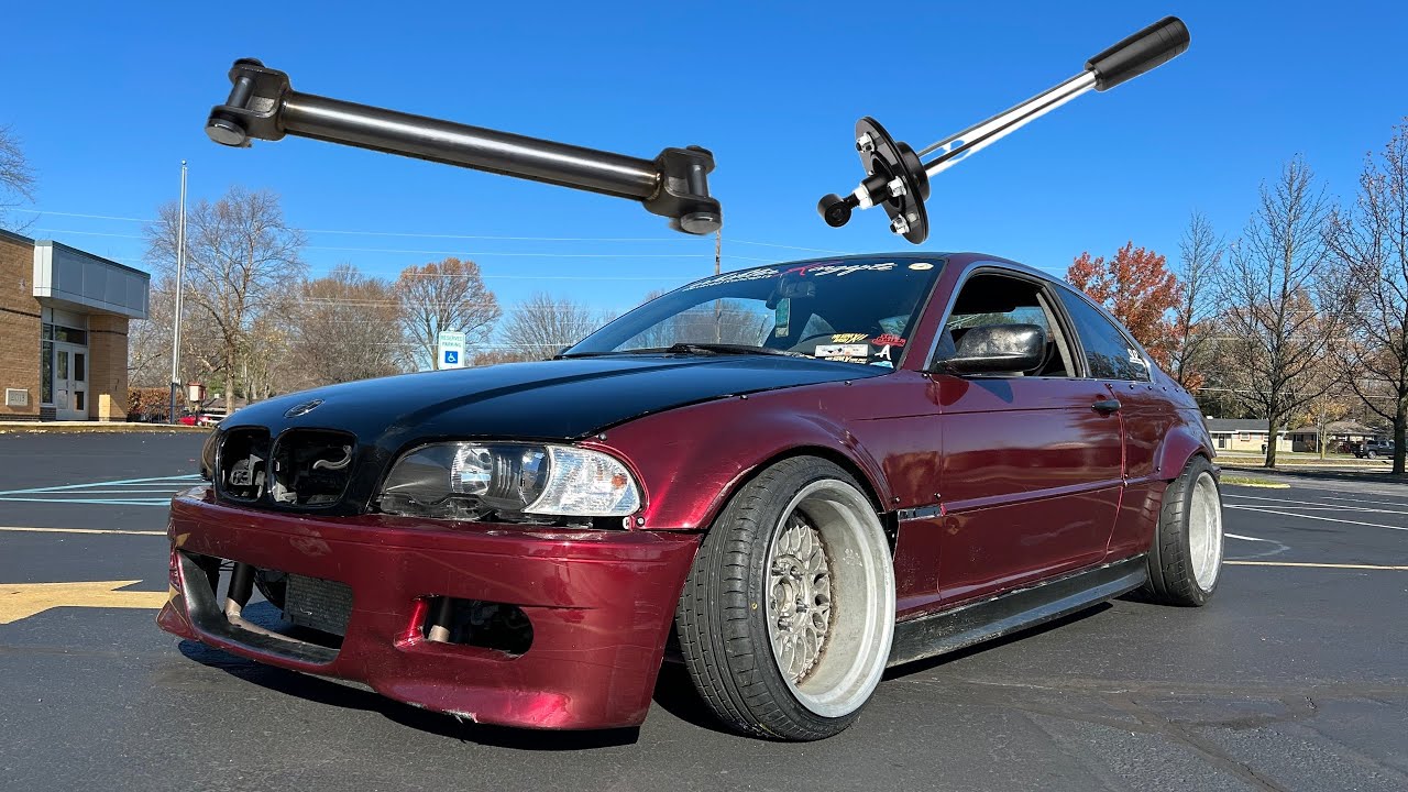 BMW E46 DSSR Install + Amazon Shifter Review for my DRIFT CAR
