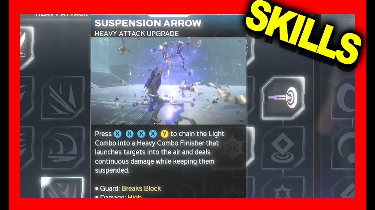 HAWKEYE ALL SKILLS | Marvels Avengers Game