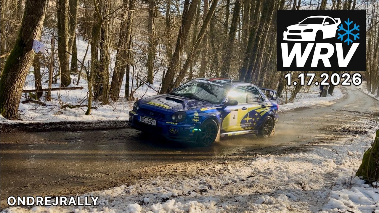 Winter Rally Vizovice 1.17.2026❄️ Action & mistakes 