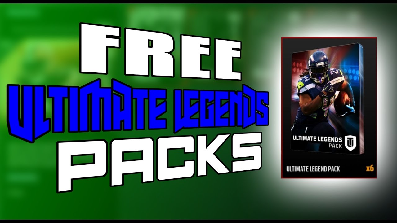 HOW TO GET FIVE FREE ULTIMATE LEGEND PACKS!!!!! FREE COINS IN MUT 17