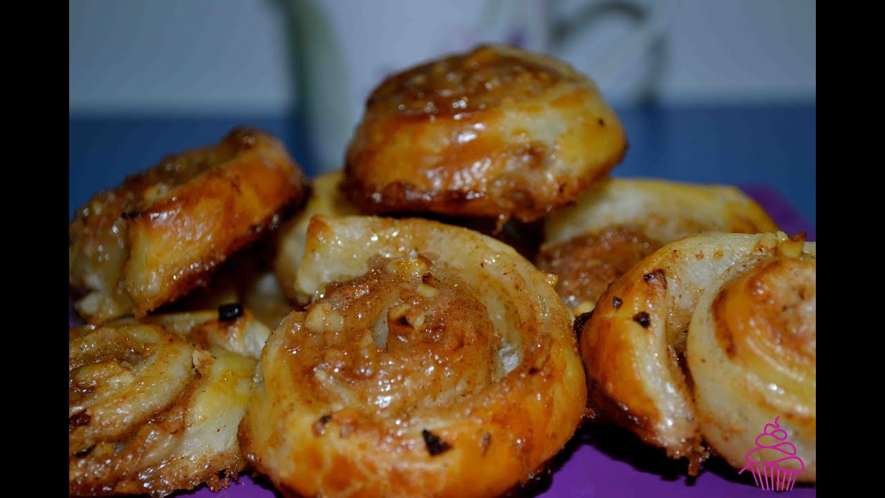 Rollitos de canela. Repostería