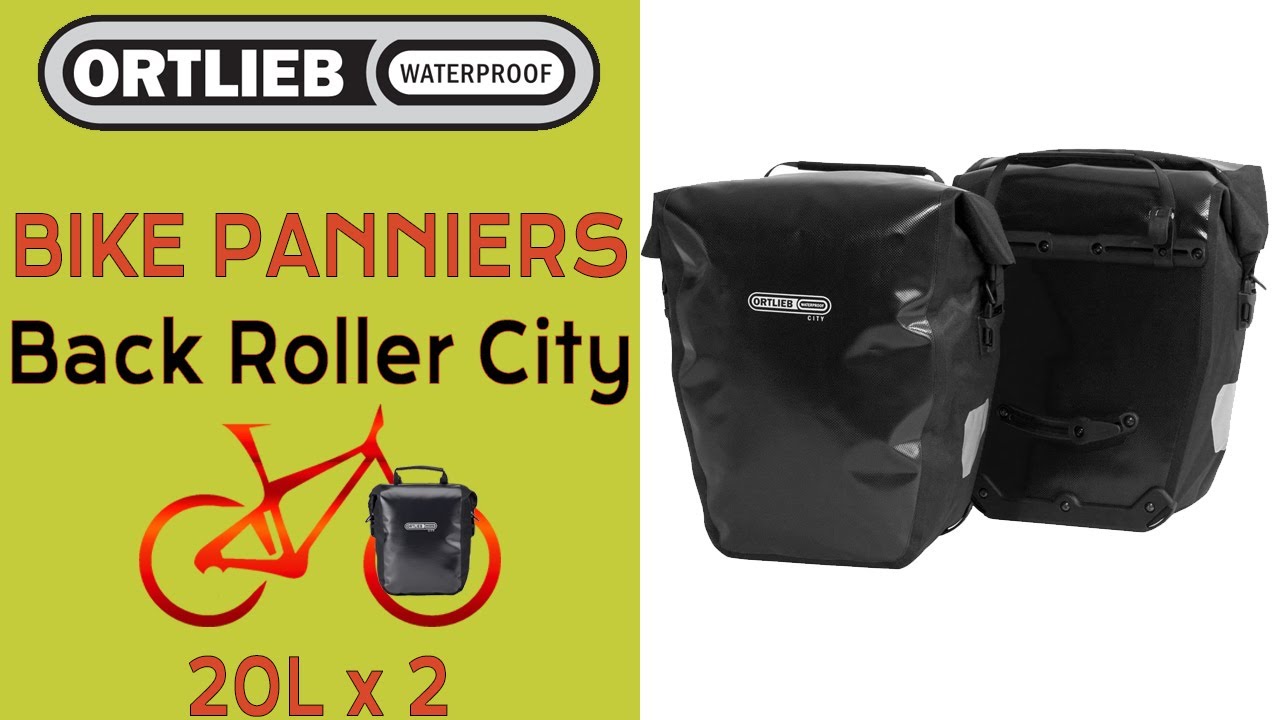 Paire de Sacoches Arrière ORTLIEB Back Roller City 40L