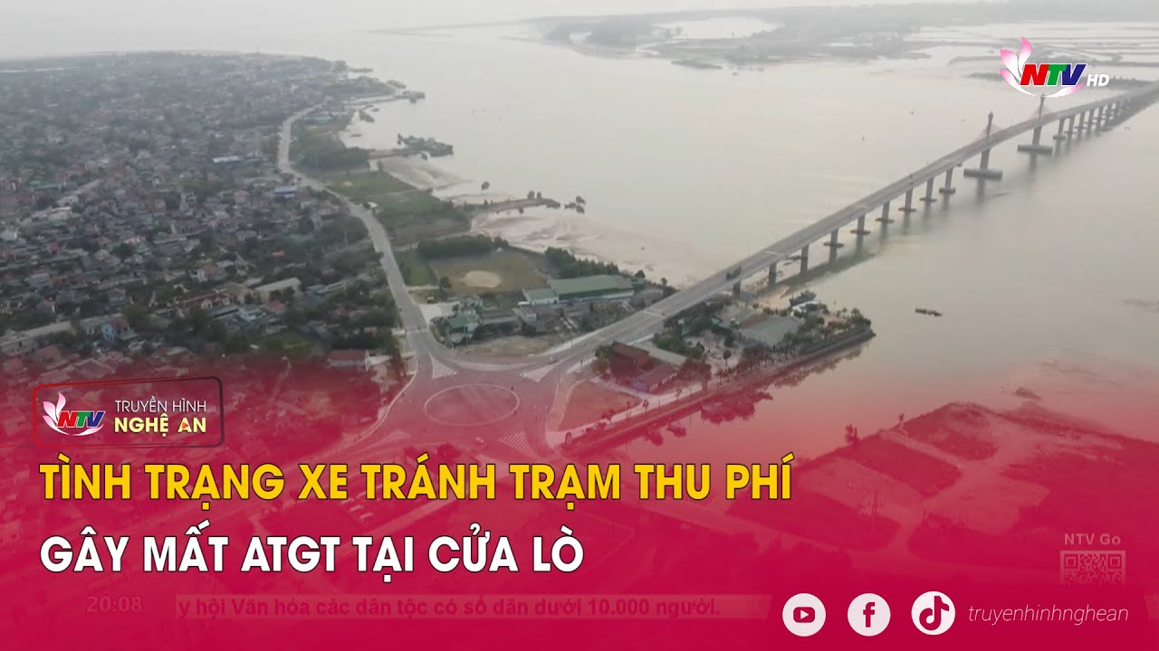 Tình trạng xe tránh trạm thu phí gây mất ATGT tại Cửa Lò