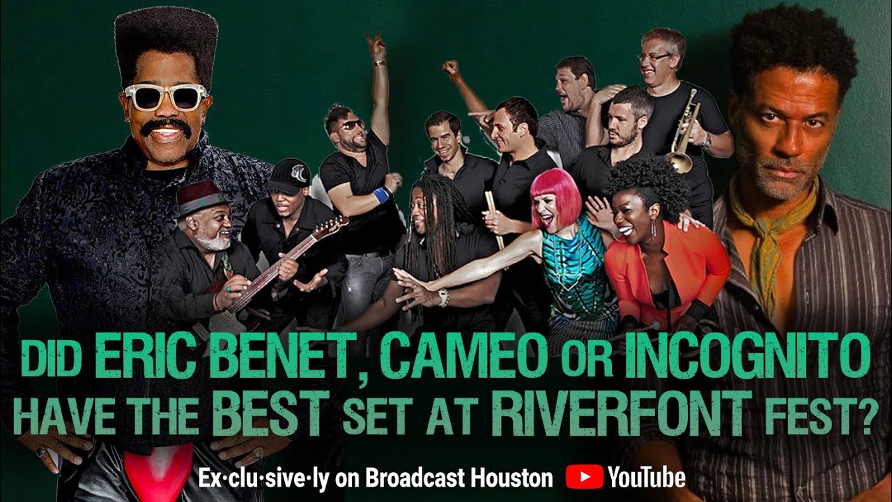 CAMEO, ERIC BENET, INCOGNITO FULL CONCERT RECAP @ Riverfront Jazz Fest 2022 Dallas