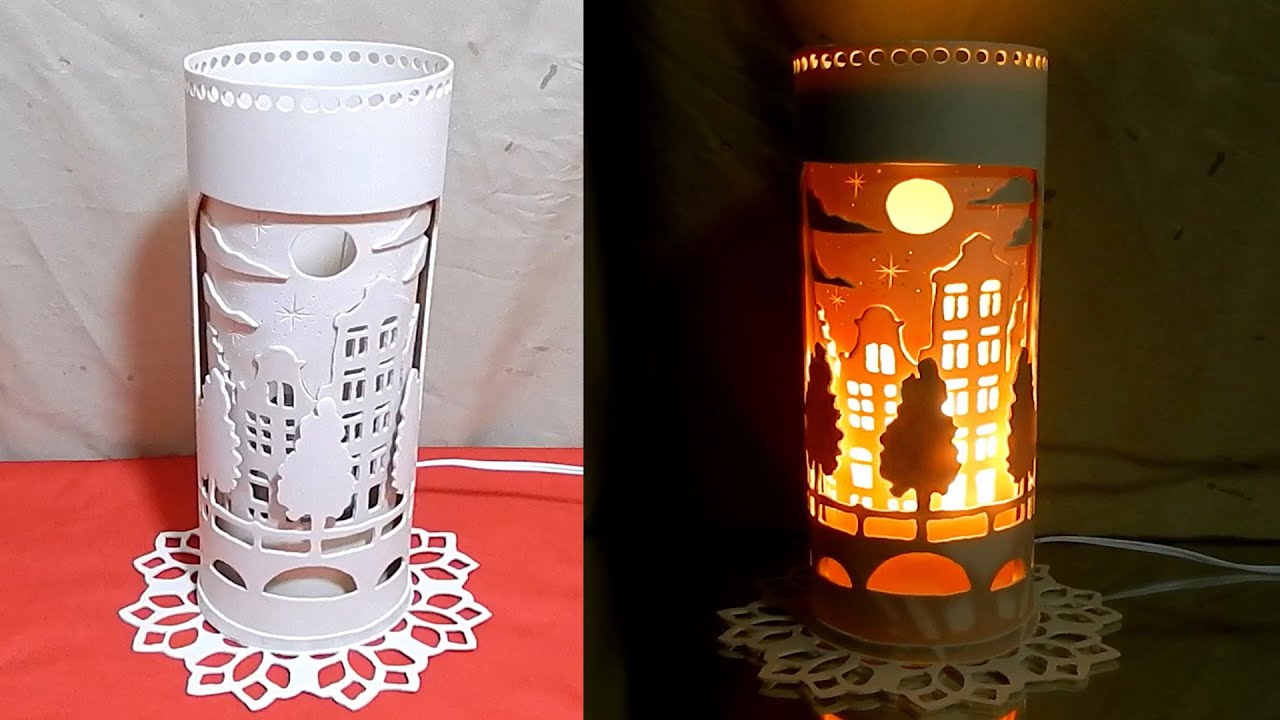 Aprenda fazer um novo estilo de luminária de pvc