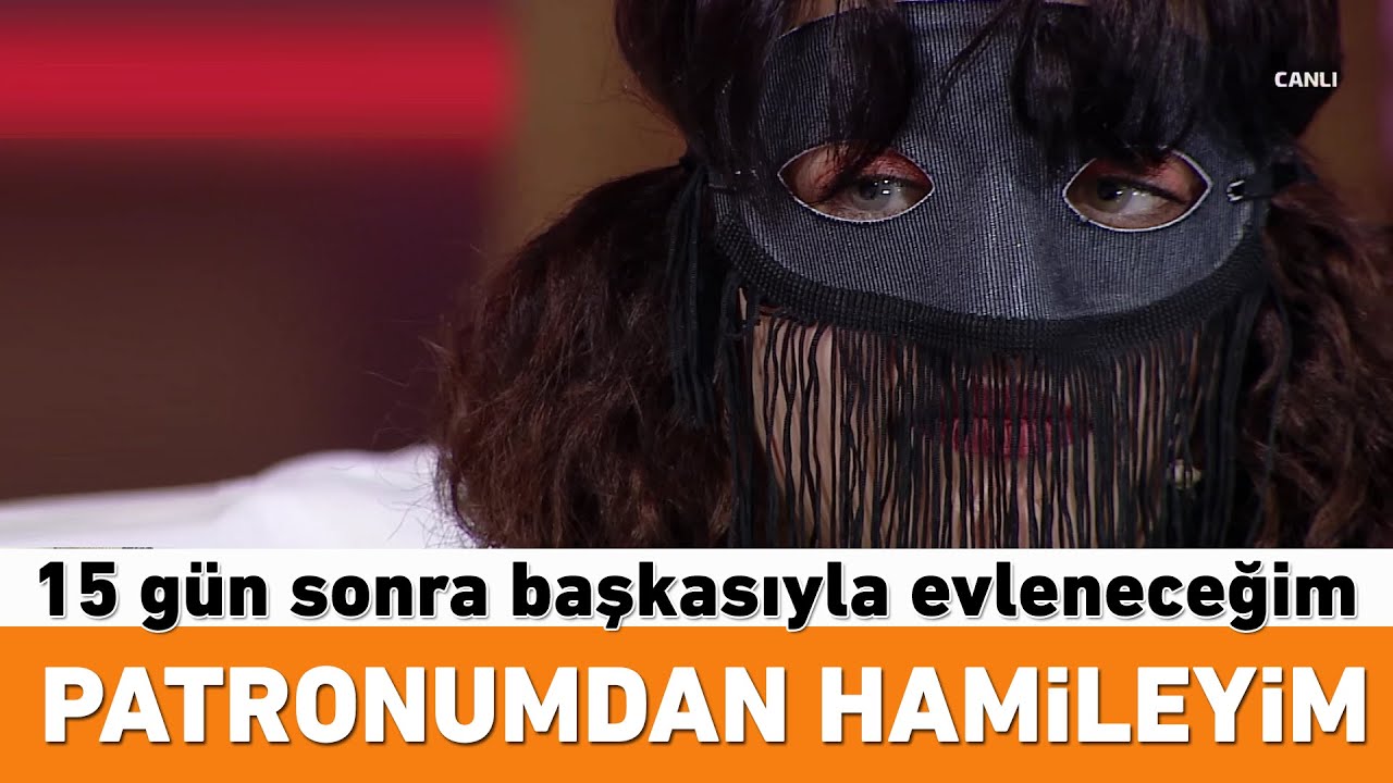 Patronumdan hamileyim! 15 gün sonra başkasıyla evleneceğim