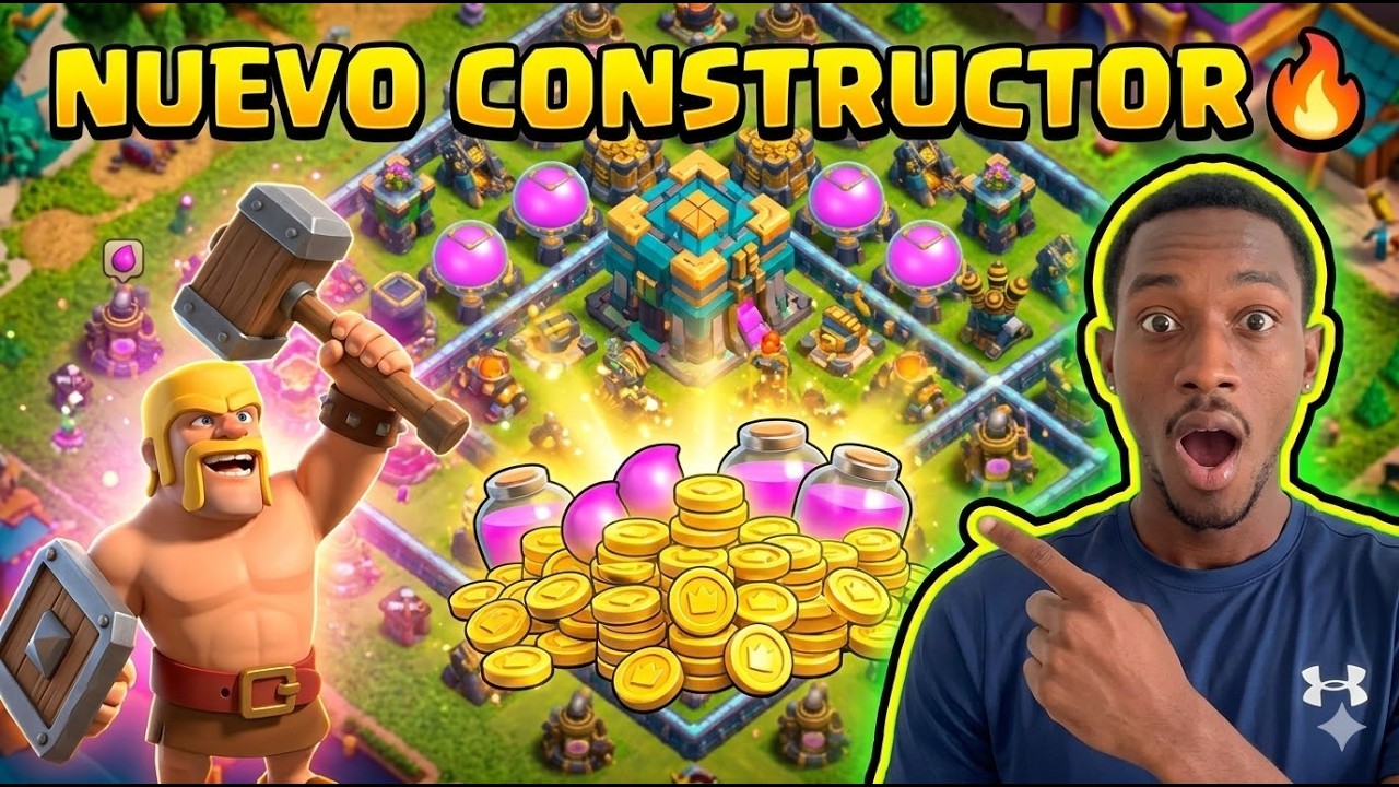 Mi aldea empieza a volverse PELIGROSA… nuevo constructor y muchos recursos 💰🔥 | Clash of Clans