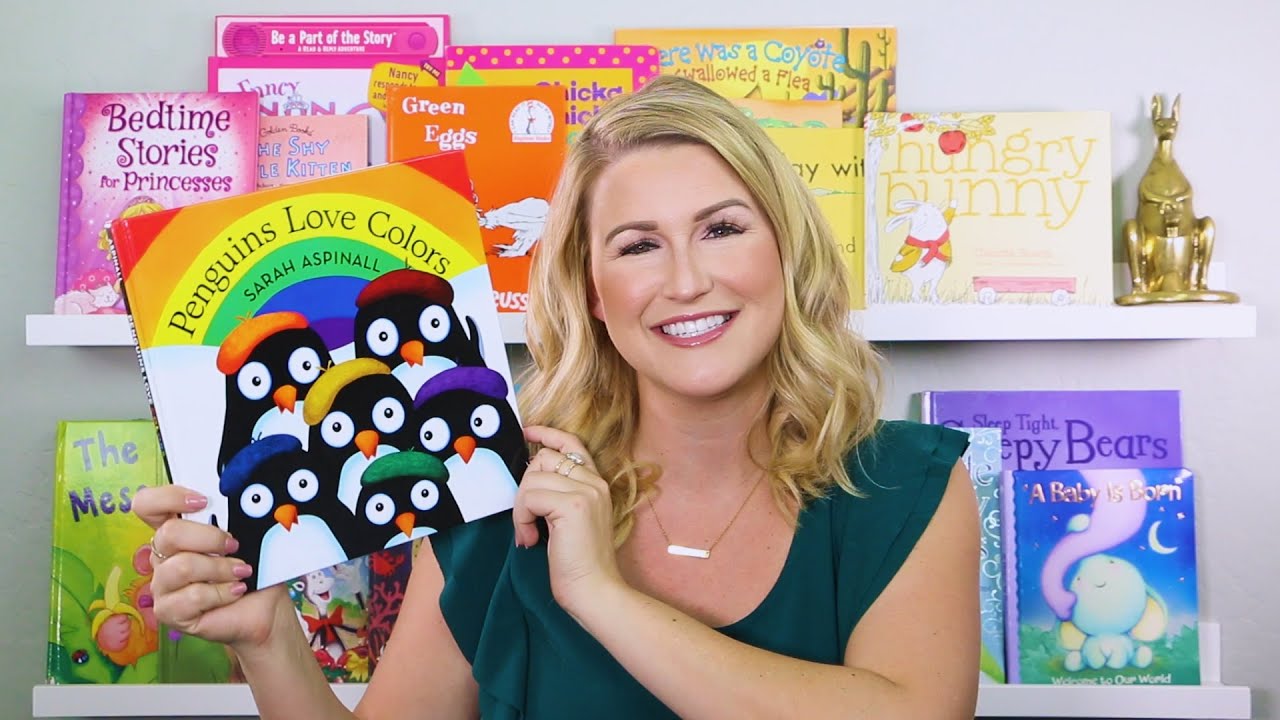 Penguins Love Colors Read Aloud | Kids Books | Read Along