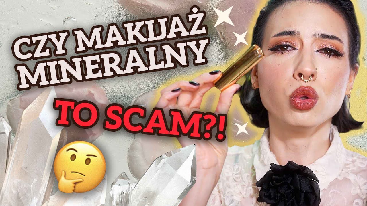 🤔Czy MAKIJAŻ MINERALNY ma SENS?🐸 testuj z Żabą!
