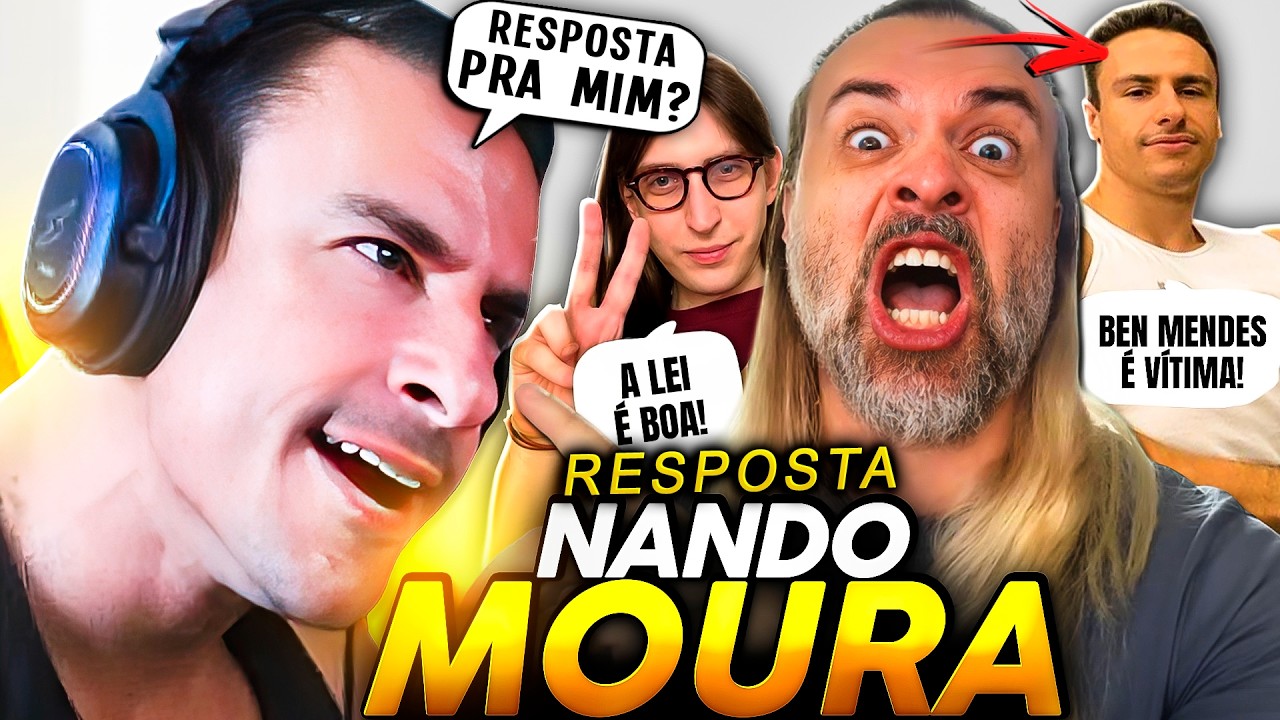 🔥 SUPER XANDÃO RESPONDE NANDO MOURA! LEI FELCA e SUPER XANDÃO - A LEI É BOA!!!