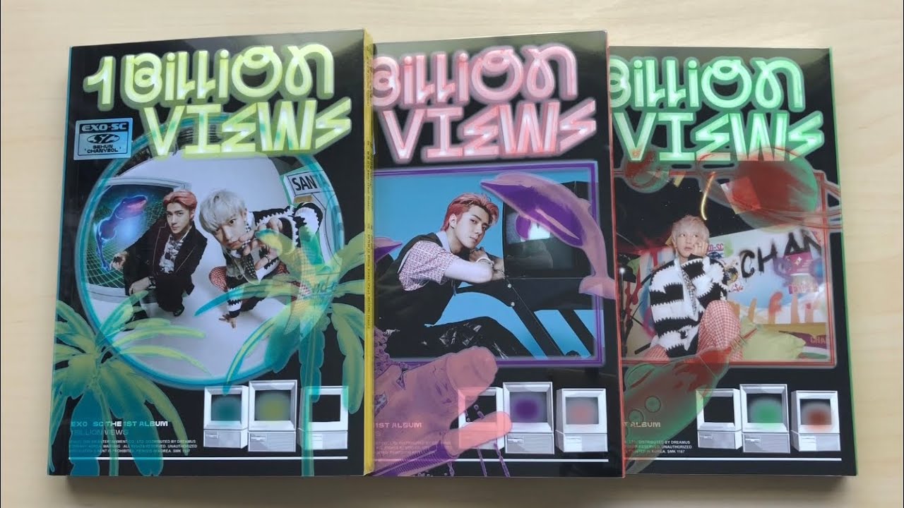 ♡ Распаковка первого студийного альбома EXO-SC от EXO Sehun & Chanyeol, набравшего 1 миллиард про...