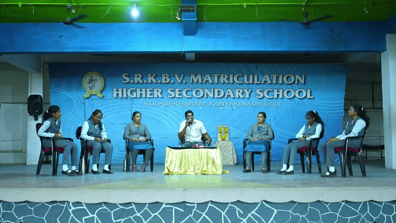 KAMARAJAR DEBATE | SRKBV SCHOOL | குடும்ப முன்னேற்றத்திற்கு காரணம் ஆண்களா? பெண்களா?