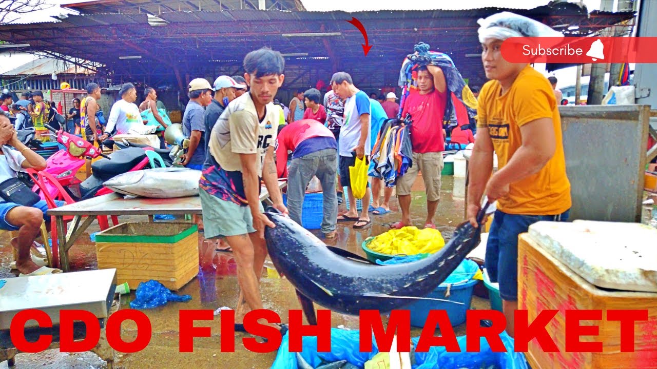 BULUA FISH MARKET CAGAYAN DE ORO PHILIPPINES 2024