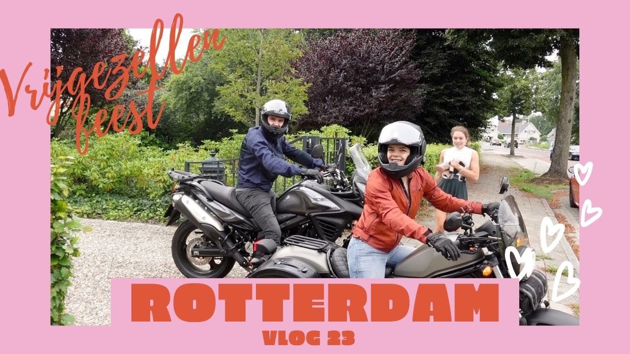 VRIJGEZELLEN FEEST & CURA&Ccedil;AO PLANNEN MAKEN // ROTTERDAM VLOG 23