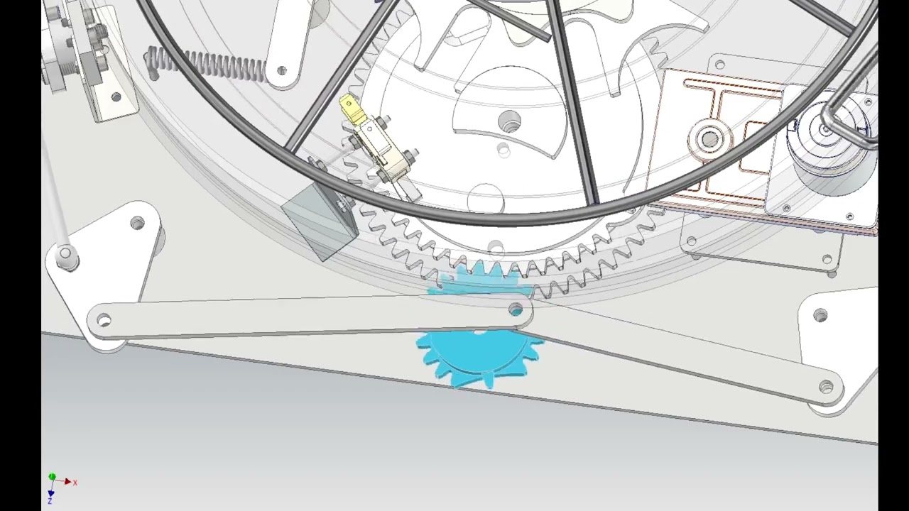 Geneva And Mutilated Gear Mechanism