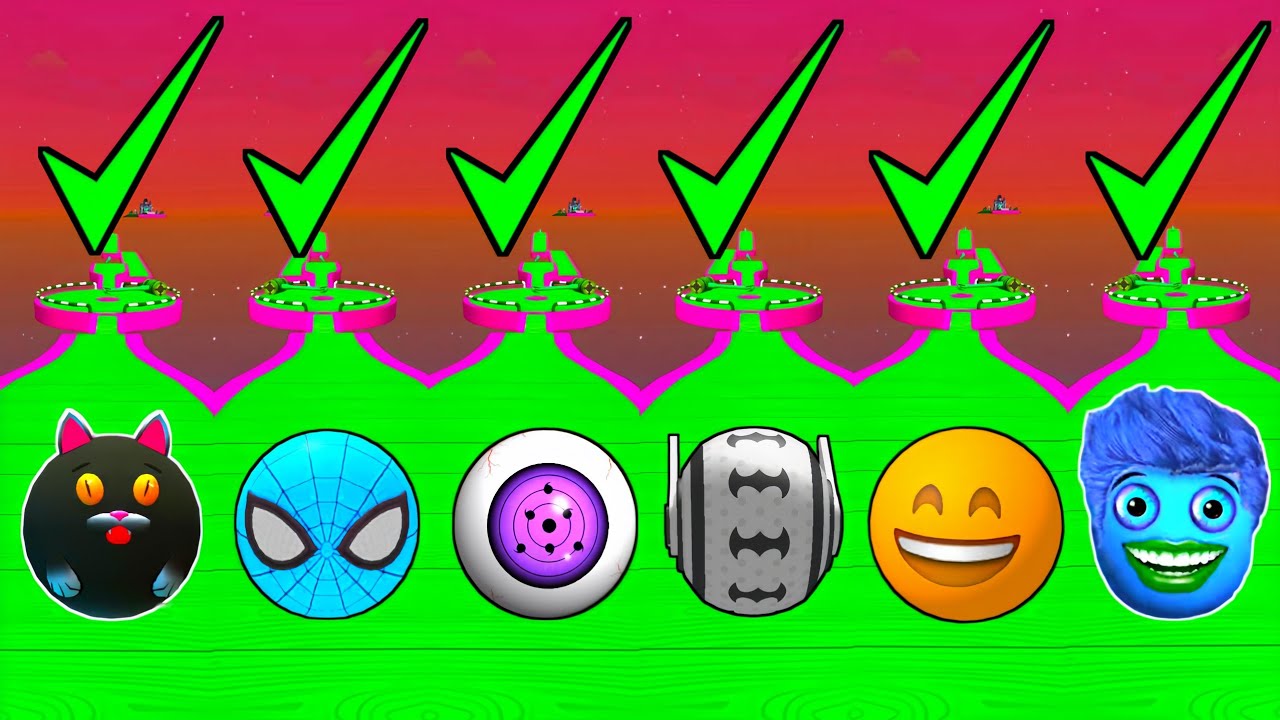 Going Balls: 💥 Super Speed Run Game| Hard Level Walkthrough 🏅| Android Games/ iOS Games