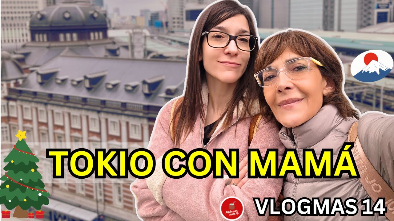 TOKIO con mi mamá | Vlogmas 14