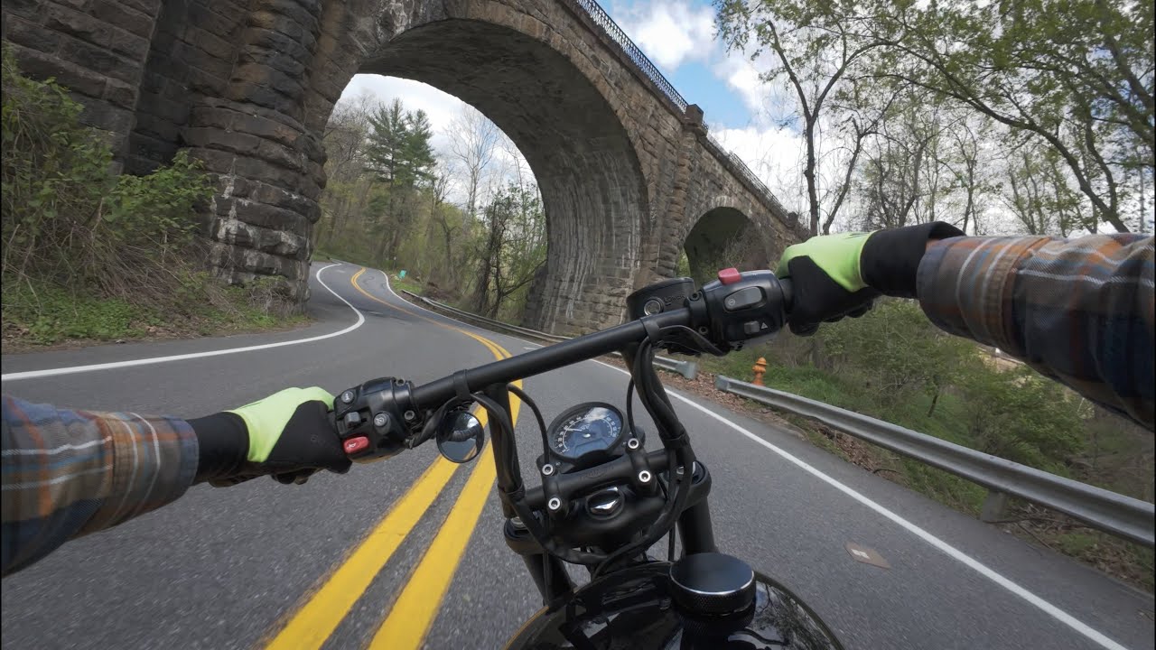 Ambient Motorcycle Ride & Bucket List Photo | Triumph Bobber