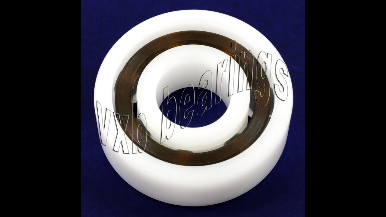 Plastic Bearing POM 6303 Glass Balls 17x47x14mm
